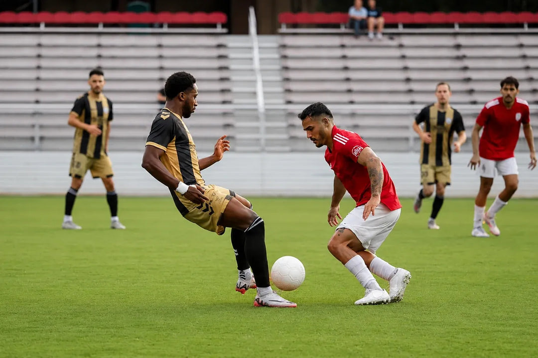 Ivan Arenas battling for the ball during a match